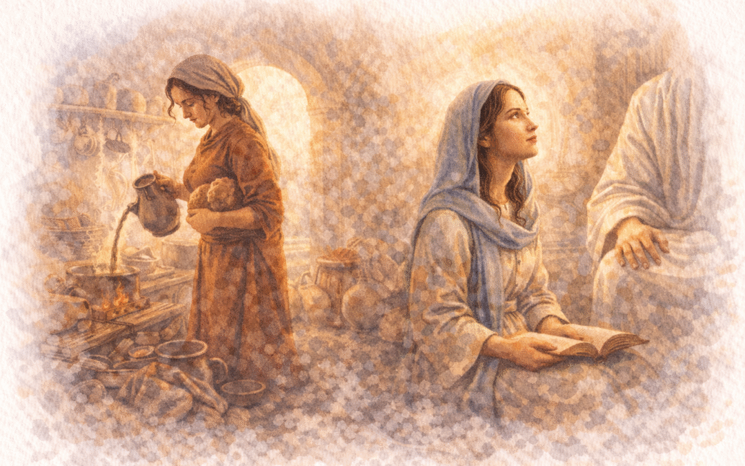 O Segredo do Lugar Secreto: A Intimidade que Agrada a Deus (Marta e Maria)