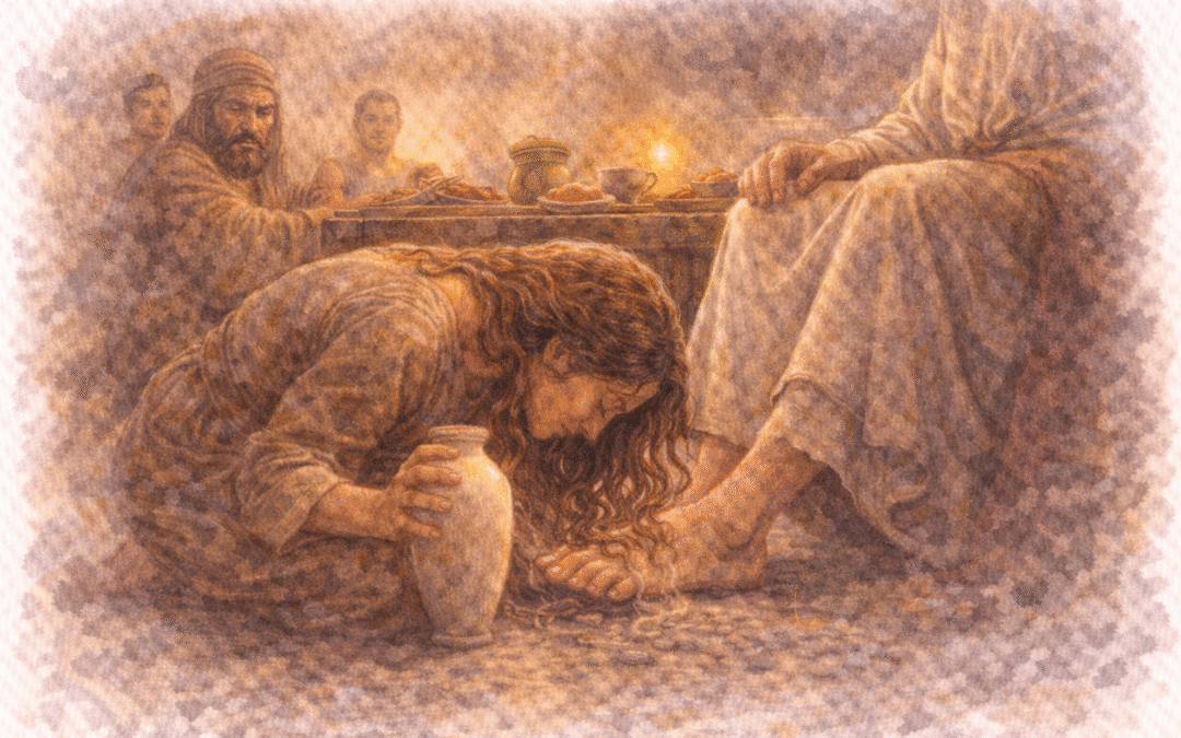 O Lugar da Pecadora: O Vaso de Alabastro (Lucas 7).